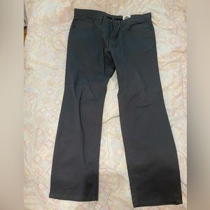 English Laundry Men's Dark Gray Chinos